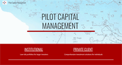 Desktop Screenshot of pilotcapital.net